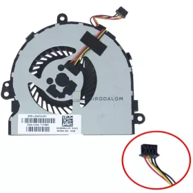   HP 250 G7, 255 G7, 256 G7, 15-da, 15-db gyári CPU hűtőventilátor (4 pin)