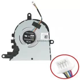   Dell Inspiron 3580, 3581, 3593, 5570, 5575, 5770, Latitude 3490, 3590, Vostro 3580 gyári CPU hűtőventilátor (4 pin)