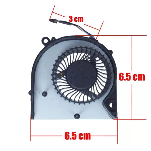 HP EliteBook 745 G3, 755 G3, 840 G3, 840 G4, 848 G3 CPU hűtőventilátor (821163-001)