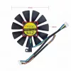 Asus ROG Strix RX 480, RX 580, RX 980Ti, R9 390, R9 390X, GTX 1060, GTX 1070, GTX 1080, GTX 1070Ti GPU hűtőventilátor (Fan C, 87MM)
