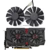 Asus STRIX GTX 750Ti, GTX 950, GTX 960, GTX 1050, GTX 1060, R9 285, R9 370 GPU hűtőventilátor (Fan B, 4 pin, 75MM)