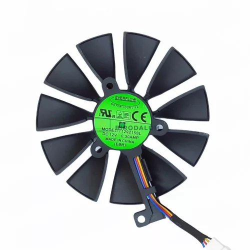 Asus ROG Strix GeForce RTX 2060, RTX 2070 GAMING GPU hűtőventilátor, 88mm, 4 pin