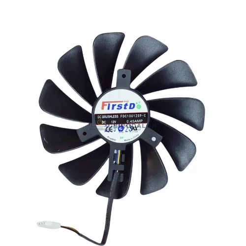 XFX AMD Radeon RX 580, RX 590 GPU hűtőventilátor (Fan A, 3 pin, 95MM)