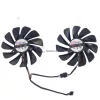 XFX Radeon RX 580, RX 590 GPU gyári hűtőventilátor B (4 pin, 95mm)