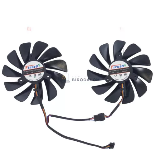 XFX Radeon RX 580, RX 590 GPU gyári hűtőventilátor B (4 pin, 95mm)