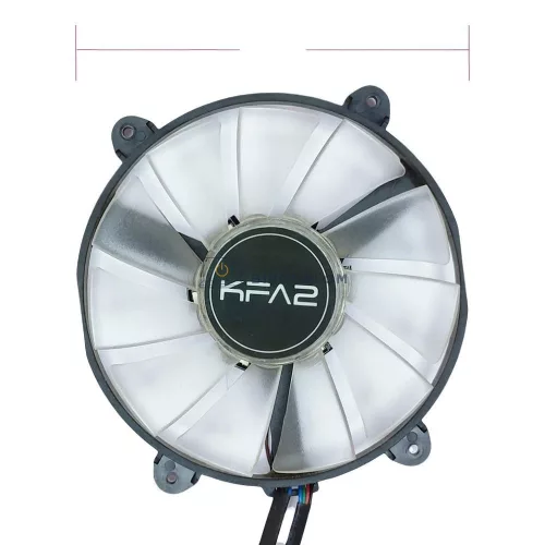 Galax Nvidia GeForce RTX 2080 Ti OC Limited Edition GPU hűtőventilátor (4 pin, 90mm)