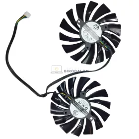   MSI GeForce GTX 1060, GTX 970, GTX 980 GPU hűtőventilátor, 95mm (PLD10010S12HH)