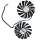 MSI GeForce GTX 1060, GTX 970, GTX 980 GPU hűtőventilátor, 95mm (PLD10010S12HH)