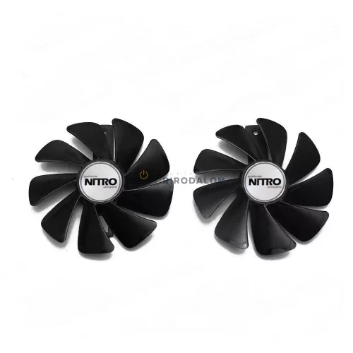 Sapphire Radeon Nitro RX 480, RX 470, Nitro+ RX 590, RX 580, RX 570 GPU hűtőventilátor 95mm, fekete (CF1015H12D)