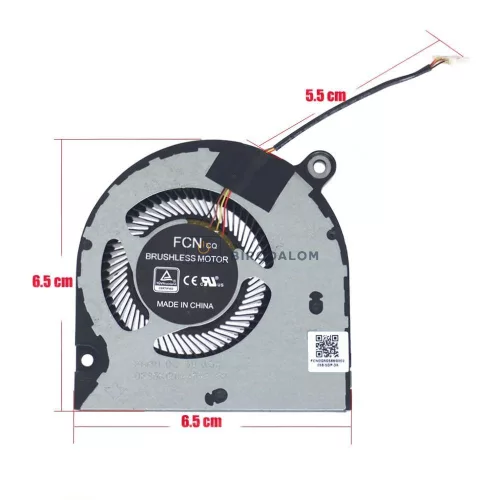 Acer TravelMate TPM215-52 Spin SP513 P214-52 Enduro Urban N3 EUN314 CPU hűtőventilátor (4 pin)