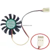 Gyári laptop GPU hűtőventilátor 45mm (3 pin)