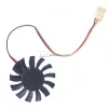 Gyári laptop GPU hűtőventilátor 45mm (3 pin)