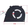 Dell Inspiron 16 5620, 5625, 7620 2-in-1 CPU hűtőventilátor (4 pin)
