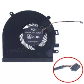   Razer Blade 15 RZ09-0270, RZ09-0300 CPU hűtőventilátor, 4 pin (DFS501105PROT, DFS5K121142621)
