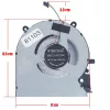 HP Victus 16-D, Victus 16-E, Victus 16-D0000 CPU hűtőventilátor RTX3060 (4 pin)