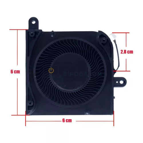 Dell Latitude 5420, E5420 gyári CPU hűtőventilátor (4 pin)