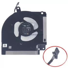   Dell Alienware X17 R1, X17 R2 gyári CPU hűtőventilátor, 4 pin (CN-0X63JW, EG50061S1-1C040-S9A)