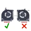 Dell Alienware X17 R1, X17 R2 gyári CPU hűtőventilátor, 4 pin (CN-0X63JW, EG50061S1-1C040-S9A)