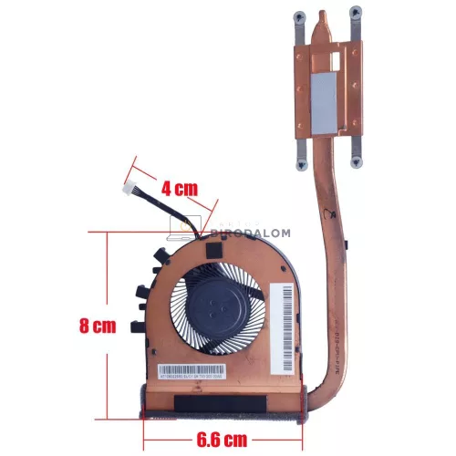 Lenovo ThinkPad L450, L460, L470 CPU hűtőventilátor (5 pin) – UMA Thermal Module