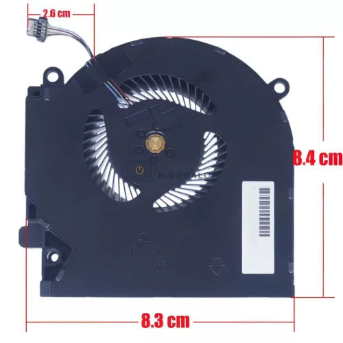 HP Omen 15-EK, 15-EN, 15-EK0001TX, 15-EK0002TX, 15-EK0003TX GPU hűtőventilátor (4 pin)