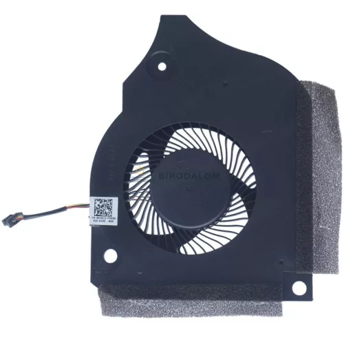 Dell G5 5590, G7 7590, G7 7790 gyári CPU hűtőventilátor, 4 pin (63NYM, DFS5K223052831)