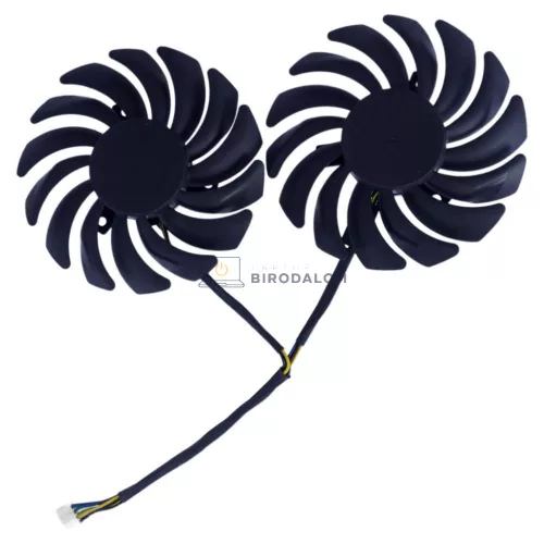 MSI GeForce RTX 3060, 3070, 3070Ti, 3080, 3080Ti, 3090 Ventus GPU hűtőventilátor, 85mm, 4 pin (PLD09210B12HH)