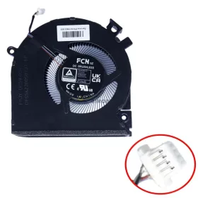   HP Victus 15-FA, Victus 15-FB, Victus 15-fb0010nv CPU hűtőventilátor (4 pin)