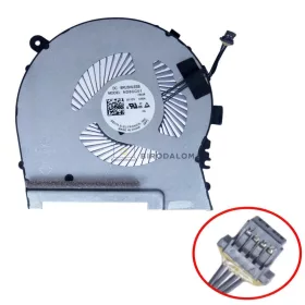   HP Omen 15-DH, Omen 15T-DH, Omen 15T-DH000 CPU hűtőventilátor (4 pin)