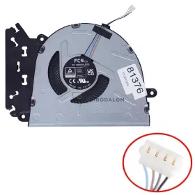   HP 15-FD000, 15T-FD000, 15-FC000, 15Z-FC000, 250 G10, 255 G10 CPU hűtőventilátor (4 pin)