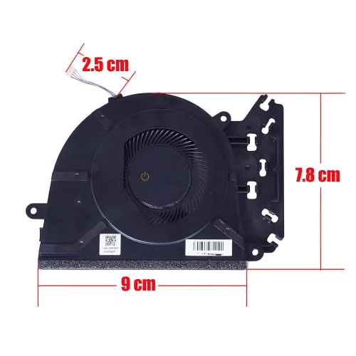 HP 15-FD000, 15T-FD000, 15-FC000, 15Z-FC000, 250 G10, 255 G10 CPU hűtőventilátor (4 pin)