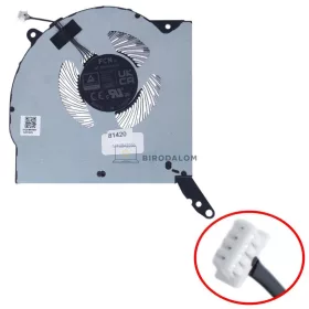   Lenovo Legion Pro 5 16IRX8, Pro 5 16ARX8, Y9000P 2023 CPU hűtőventilátor (4 pin)