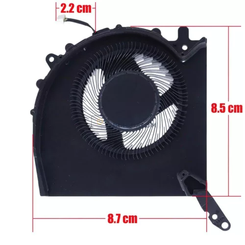 Lenovo Legion Pro 5 16IRX8, Legion Pro 5 16ARX8, Legion Y9000P GPU hűtőventilátor (4 pin)