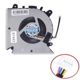 MSI GF63 MS-16R1, MS-16R2 CPU hűtőventilátor (4 pin)