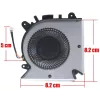 MSI GF63 MS-16R1, MS-16R2 CPU hűtőventilátor (4 pin)