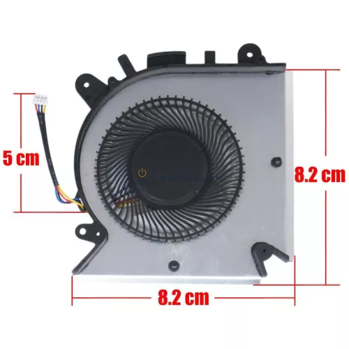 MSI GF63 MS-16R1, MS-16R2 CPU hűtőventilátor (4 pin)