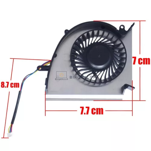 MSI GE75 Raider 8SF, 9SF, 9SG, 10SE, 10SF, GL75 Leopard GPU hűtőventilátor, 4 pin (PABDD06015SL-N417, PABDD06015SL-N414)