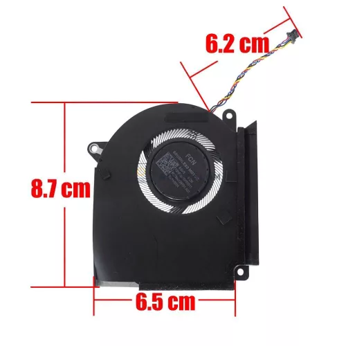 Asus ROG Strix G16 G614JI, G614FR, G614PM, G614FH, G614FM, Scar 16 G634JY CPU hűtőventilátor (4 pin)