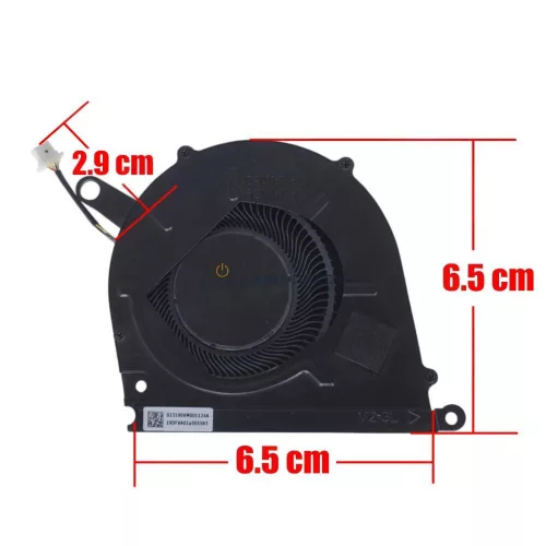HP Pavilion Plus 14-EW, 14-EY, 14T-EW, 14T-EY, 14Z-EY CPU hűtőventilátor, 4 pin