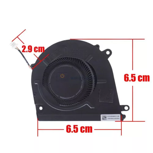HP Pavilion Plus 14-EW, 14-EY, 14T-EW, 14T-EY, 14Z-EY GPU hűtőventilátor (4 pin)