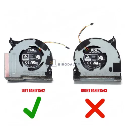 Asus ROG Ally 2023 RC71L bal oldali CPU hűtőventilátor (4 pin)