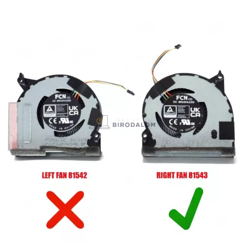 Asus ROG Ally 2023 RC71L jobb oldali CPU hűtőventilátor (4 pin)