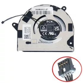   Lenovo Yoga Slim 7 14APU8, 7-14APU8 83AA, Air14 IAP, 14IRP CPU hűtőventilátor (4 pin)