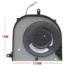 MSI Prestige 16 AI Evo B1MG, MS-15A1, MS-15A2 GPU hűtőventilátor (5 pin)