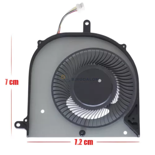 MSI Prestige 16 AI Evo B1MG, MS-15A1, MS-15A2 GPU hűtőventilátor (5 pin)