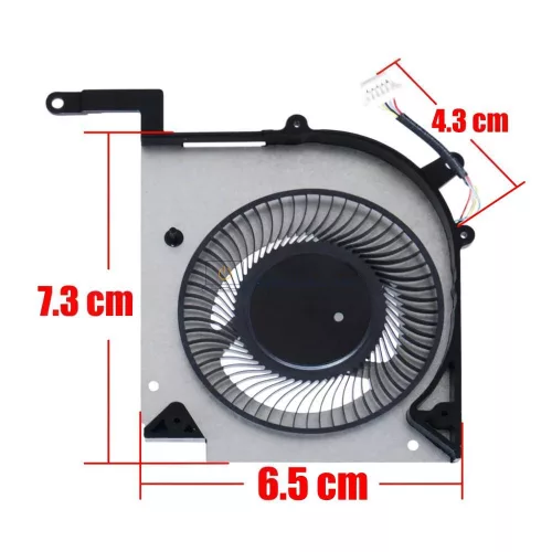 MSI Prestige 14 AI Evo C1MG, MS-14N1 CPU hűtőventilátor (5 pin)