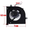 MSI Stealth 17M A12U, A12UE, MS-17R1 CPU hűtőventilátor, 4 pin (E322501301A87, BS5005HS-U3I)