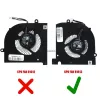 MSI Stealth 17M A12U, A12UE GPU hűtőventilátor (4 pin)