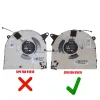 Lenovo Legion S7-15ACH6, Slim 7 Gen 6, Y9000X, R9000X CPU hűtőventilátor (4 pin) (5F10S13971, 5F10S13972)