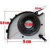 MSI Stealth GS77 12UHS, 12UH, 12UGS, 12UE CPU hűtőventilátor, 4 pin (PABD1A010SHL, E33-0801250-MC2)