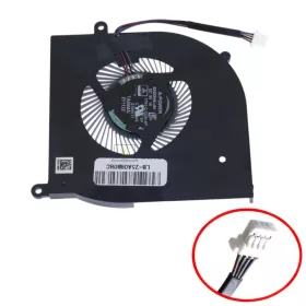   MSI Creator Z17 MS-17N1, A12UKST, A12UMST, A12UET, A12UGST, A12UHST CPU hűtőventilátor (4 pin)